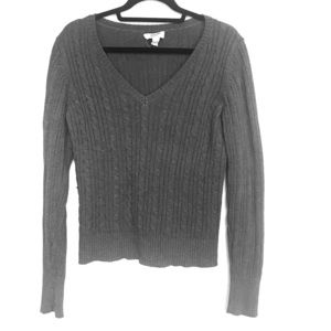 Gray Knit Sweater